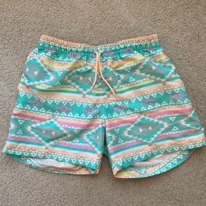 Chubbies Aztec Swim trunks Shorts Swimsuit Mens